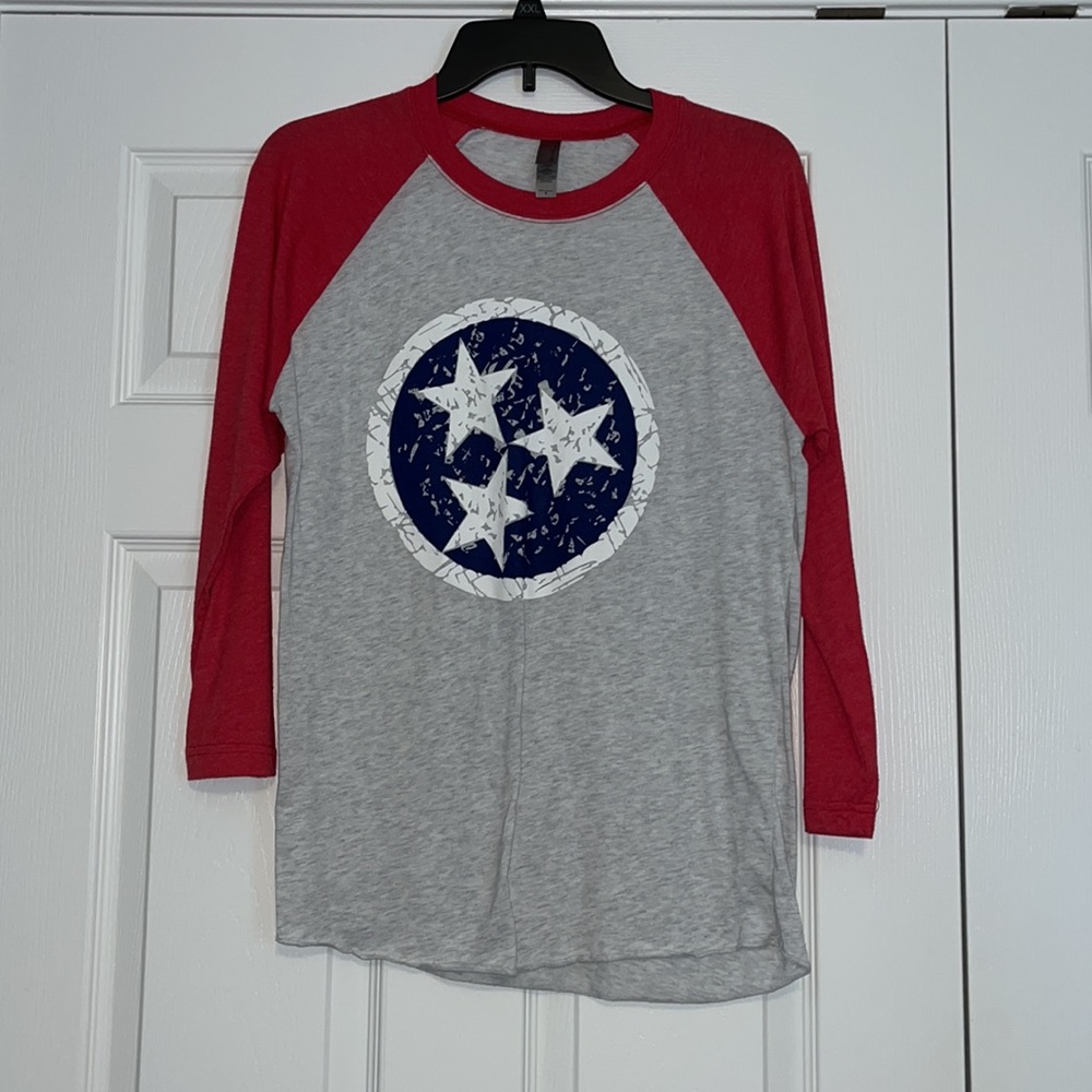 ⭐️SALE⭐️ ⭐️Tennessee state flag baseball shirt